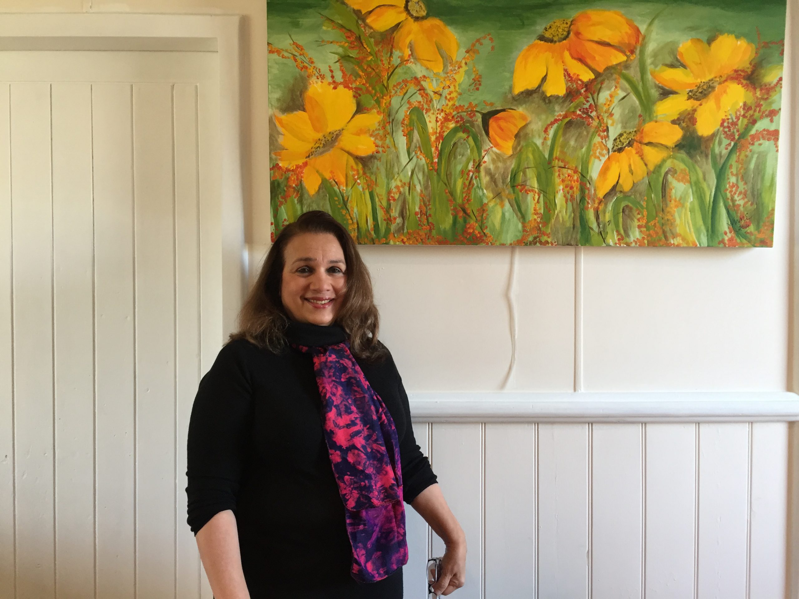 Traralgon artist on colour spree