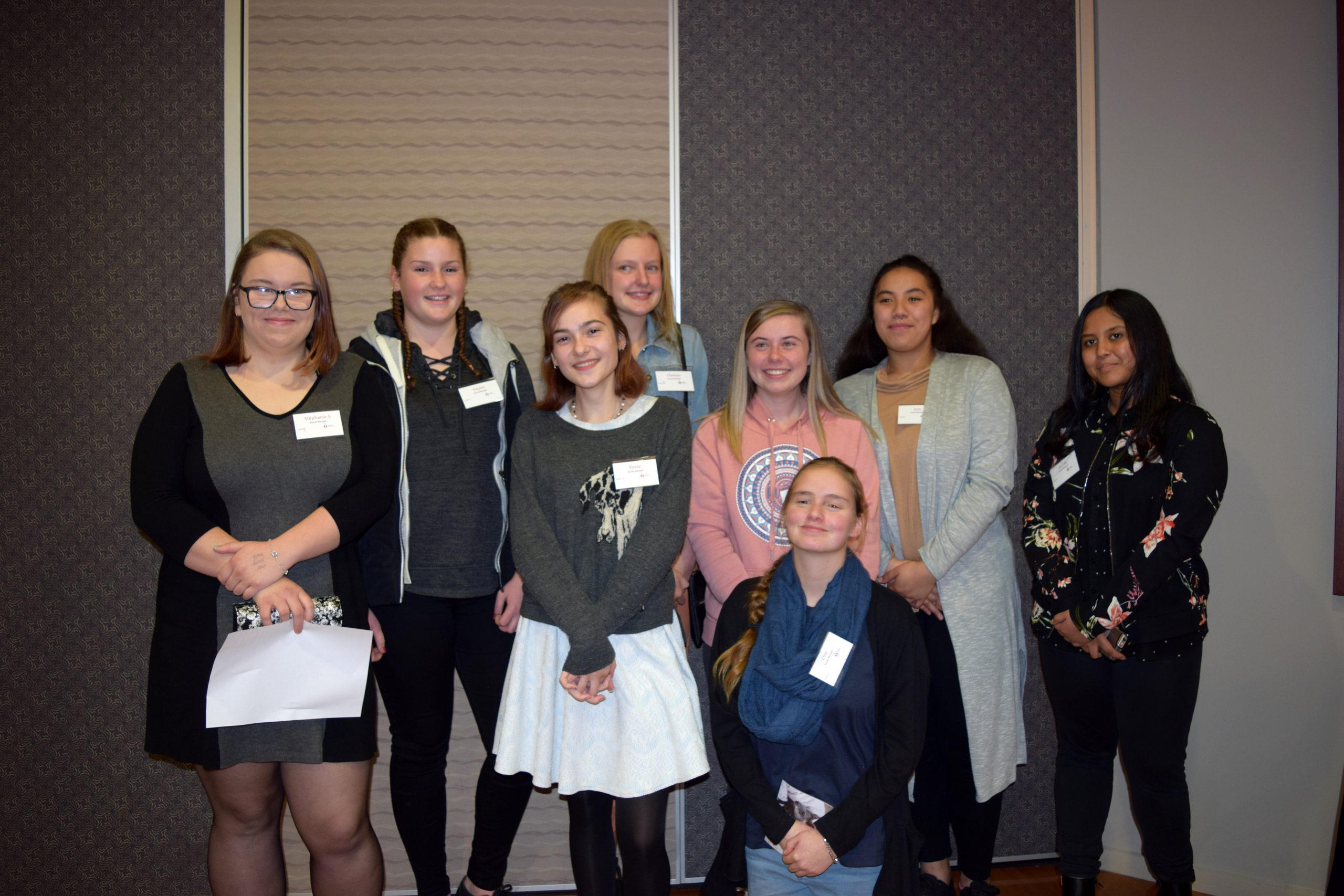 Girls inspired by role models