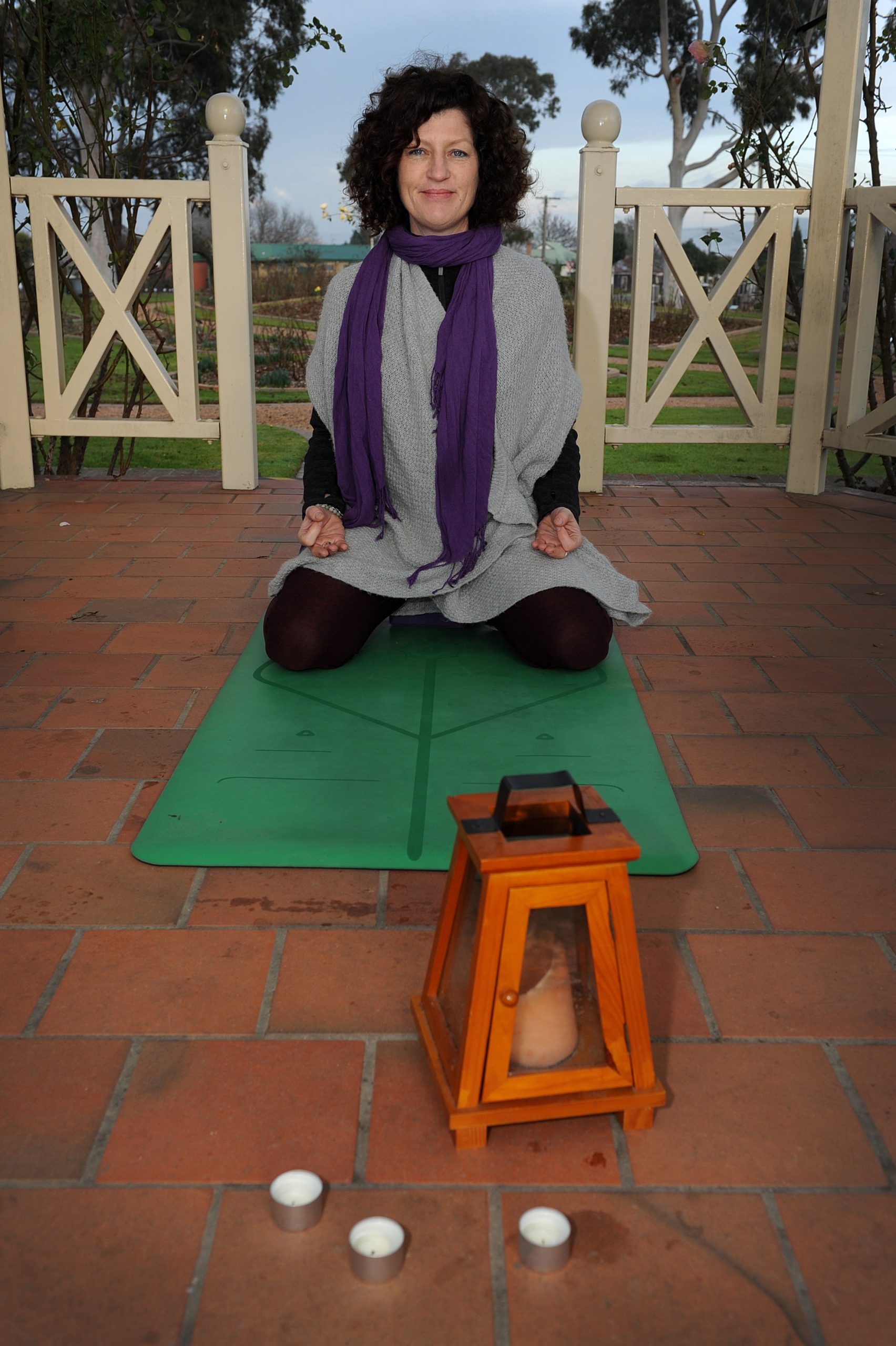 Giving back with yoga