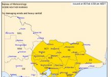 Severe weather warning issued for the Latrobe Valley