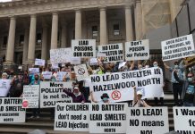 Locals take lead smelter concerns to Parliament