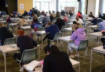 Students show that they are up to the test