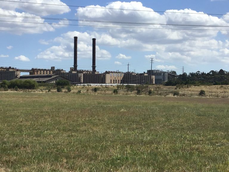 Former Morwell Power Station chimneys to fall