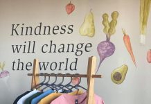 Teaming up to spread a message of hope and kindness