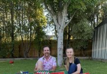 Young couple show the true spirit of Christmas