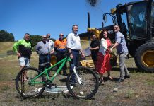 Big bike path build underway