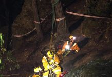 Hiker’s lucky escape