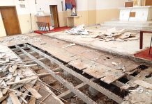 Trafalgar church restored