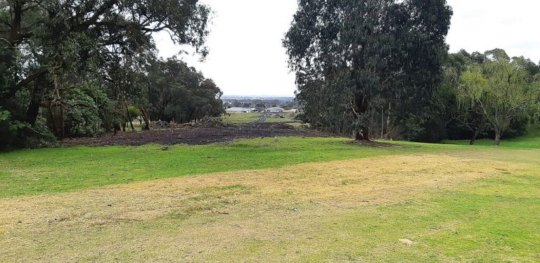 New holes under construction at Yallourn