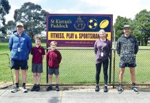 St Kieran’s Primary, Moe steps up to the challenge