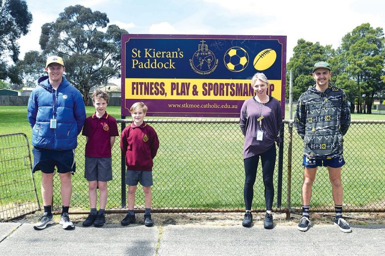 St Kieran’s Primary, Moe steps up to the challenge