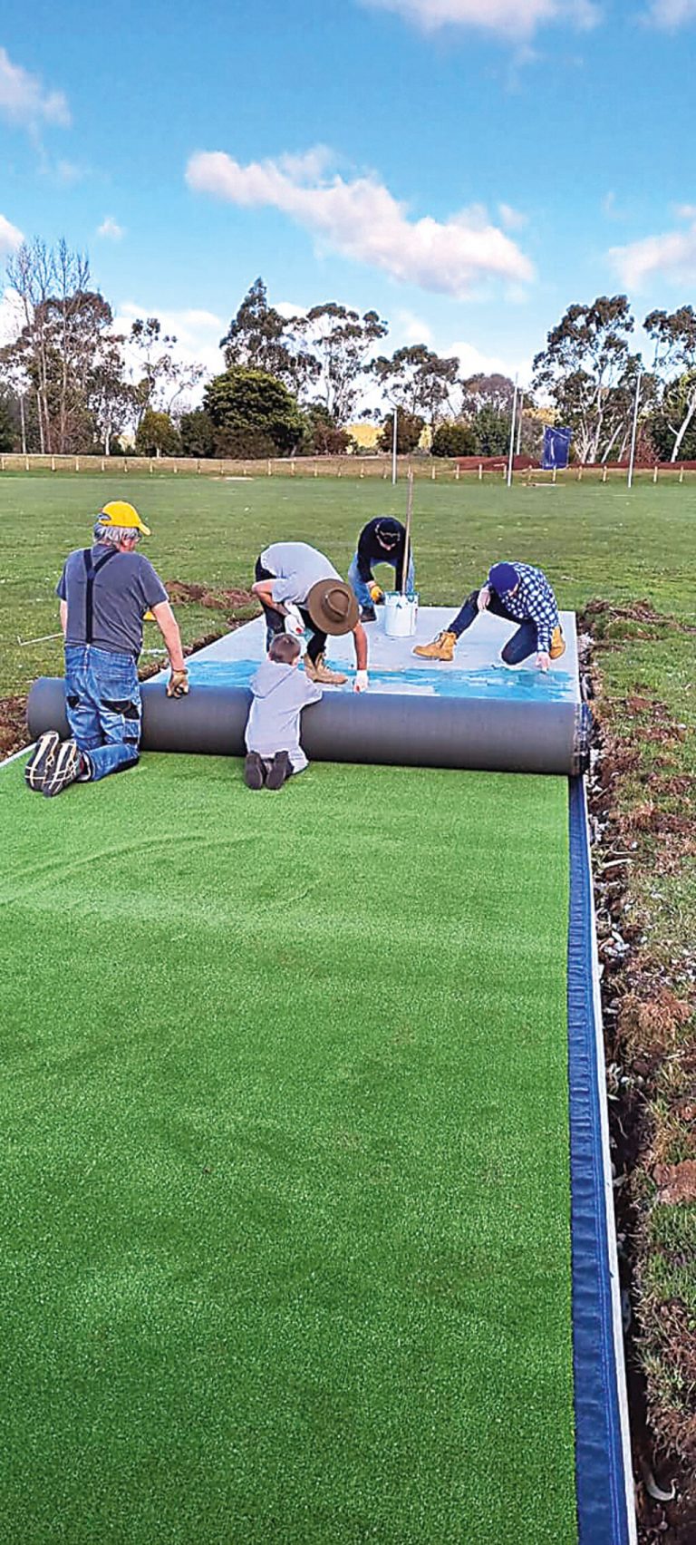 New wicket installed at Rawson