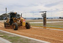 New Traralgon track is taking shape