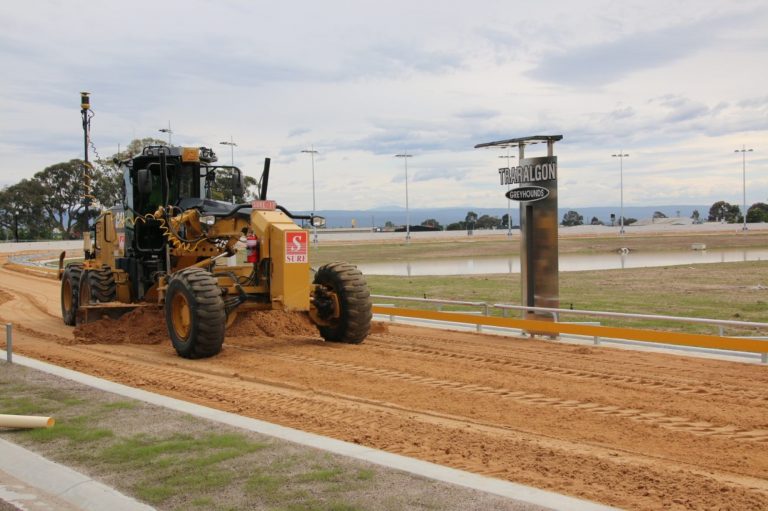 New Traralgon track is taking shape