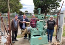 Historic power pump goes ‘home’