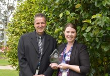 Police officer’s prestigious award