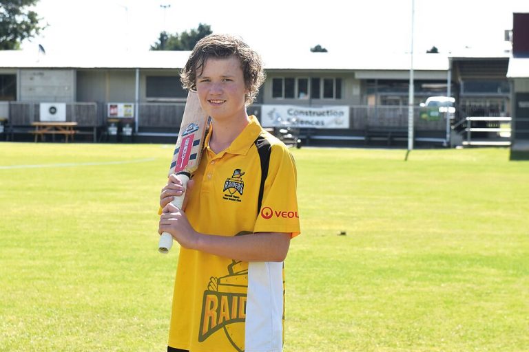 Young gun’s ton to remember
