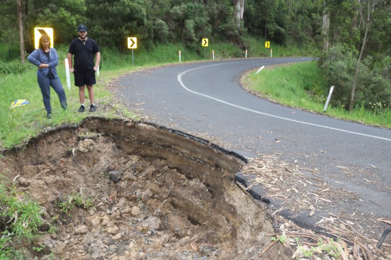Rural roads bear brunt of storm fury