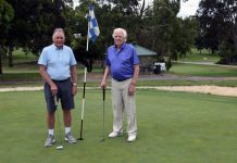 Traralgon duo show age is no barrier on the fairways
