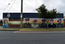 New mural at Yallourn/Newborough RSL