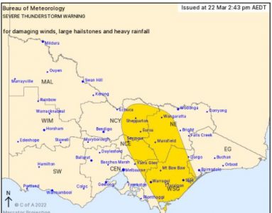 Severe thunderstorm warning issued for the Latrobe Valley | Latrobe ...