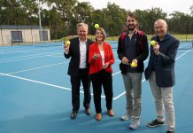 Courts in session at Traralgon South