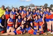 Valley dominates female footy
