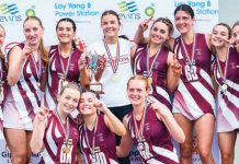 Maroons clean sweep junior netball