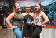 Taking pole position