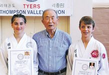 Youngest black belt recipients