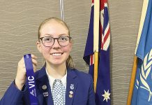 Local student an outstanding role model in the community