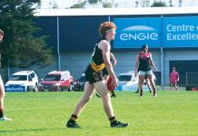 Waack training with Box Hill