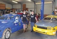 Speedway brothers light up the track