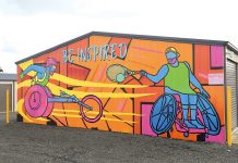 Inspiring athletes honoured on Moe murals