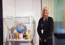 16 Days of Activism art exhibit with LRG