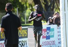 Off-season grind for local AFL products
