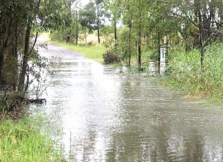 Cars travelling over troubled water