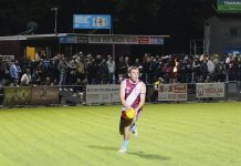 Late fright under lights