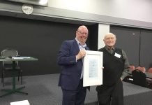 Local receives Max Gardner Award