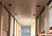 All timber at Cowes Cultural Centre