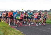 Hundreds pound the pavement in Traralgon Marathon