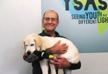 Meet Charlie, YSAS’s new therapy pup