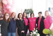 Newborough looking pretty in pink