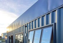 The house shipping containers built