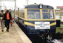 Community celebrates anniversary of last train