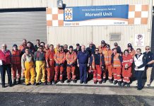 SES and CFA tackle storm together