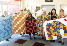 Generous quilt donation