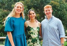 Early celebrations for physiotherapy students