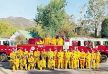 Local CFA fighting fire at Grampians