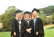 New graduates step out with degrees